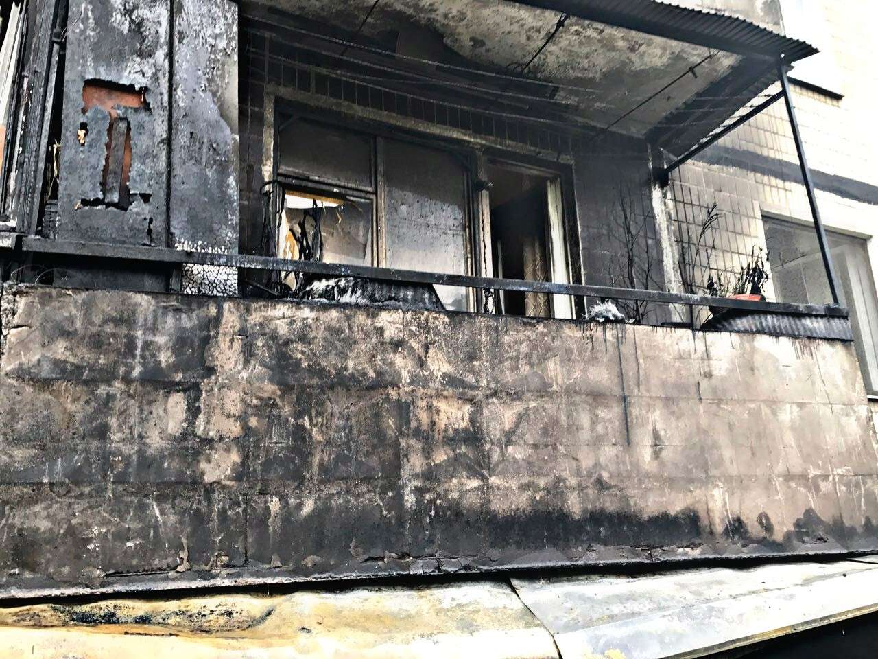 Пожар в высотке Днепра: горело 6 этажей