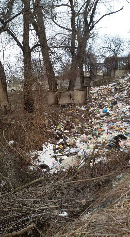 Частный сектор Днепра утонул в мусоре: фото