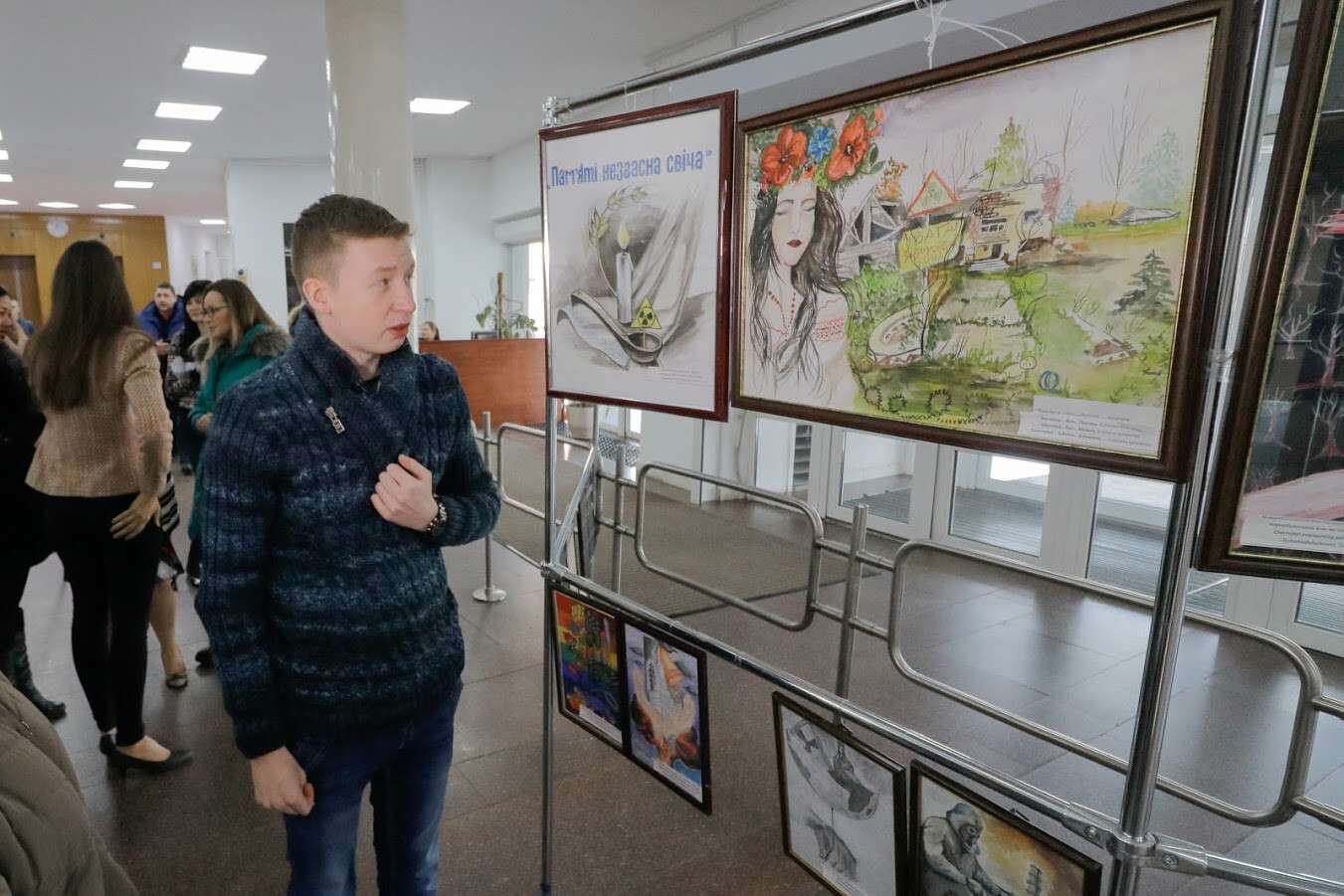 В Днепре открыли выставку, посвященную годовщине Чернобыльской катастрофы: фото