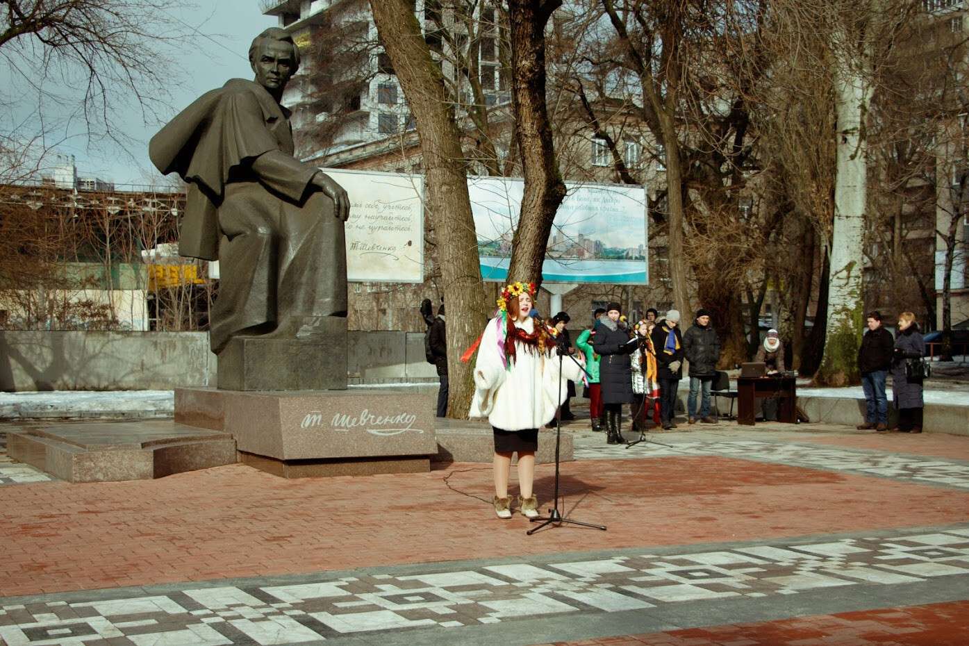 В Днепре отметили годовщину со дня рождения Тараса Шевченко: фото
