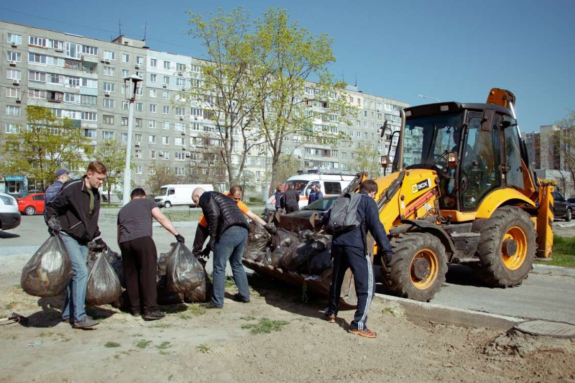 «Днепр - пространство чистоты»: В городе началась масштабная уборка