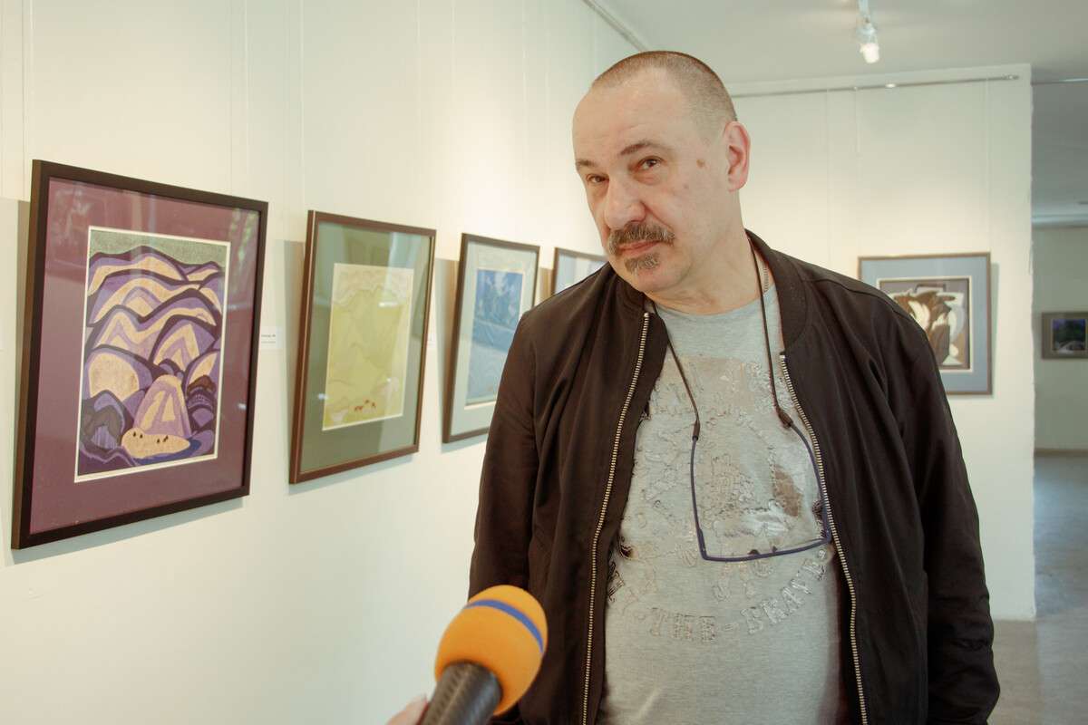 В Днепре открылась выставка известного украинского художника: фото