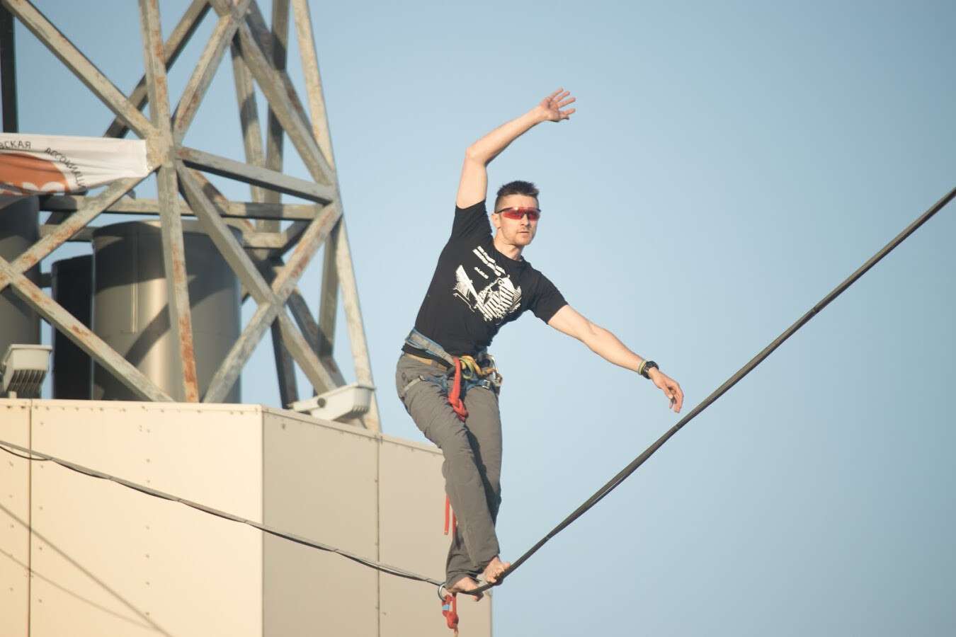 94 метра над землей, в Днепре установили двойной национальный рекорд Украины: фото