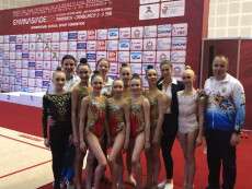 Гимнастки из Днепра завоевали серебро на международных соревнованиях