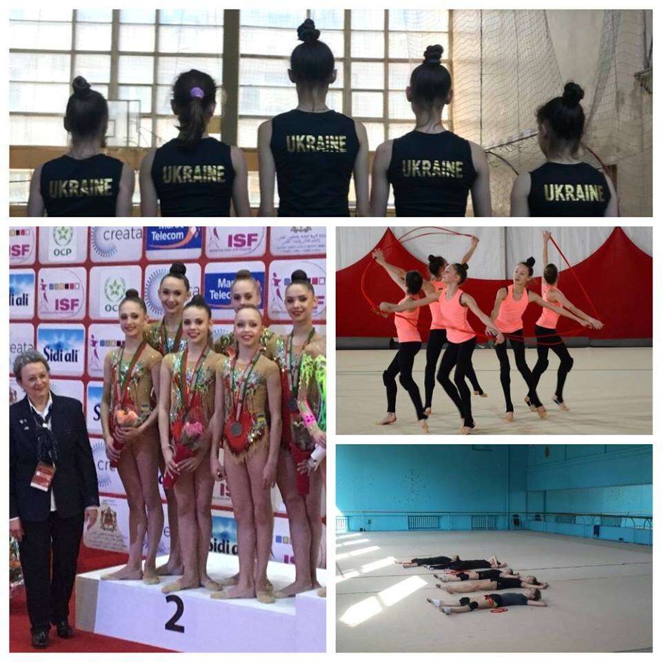 Гимнастки из Днепра завоевали серебро на международных соревнованиях