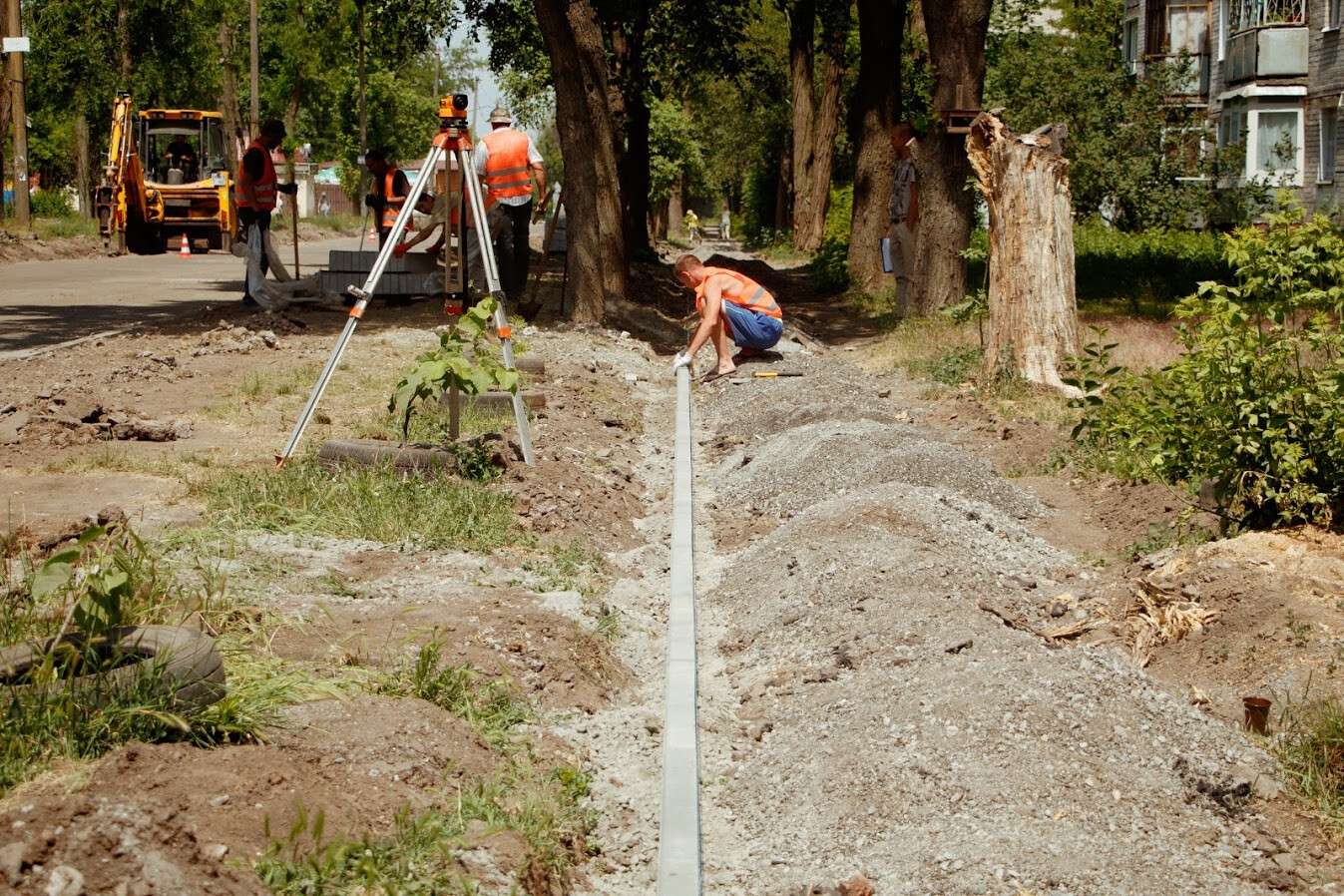 В Днепре восстанавливают дороги, которые не ремонтировали десятилетиями: фото