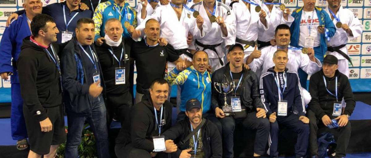 Днепровские ветераны-дзюдо стали чемпионами Европы