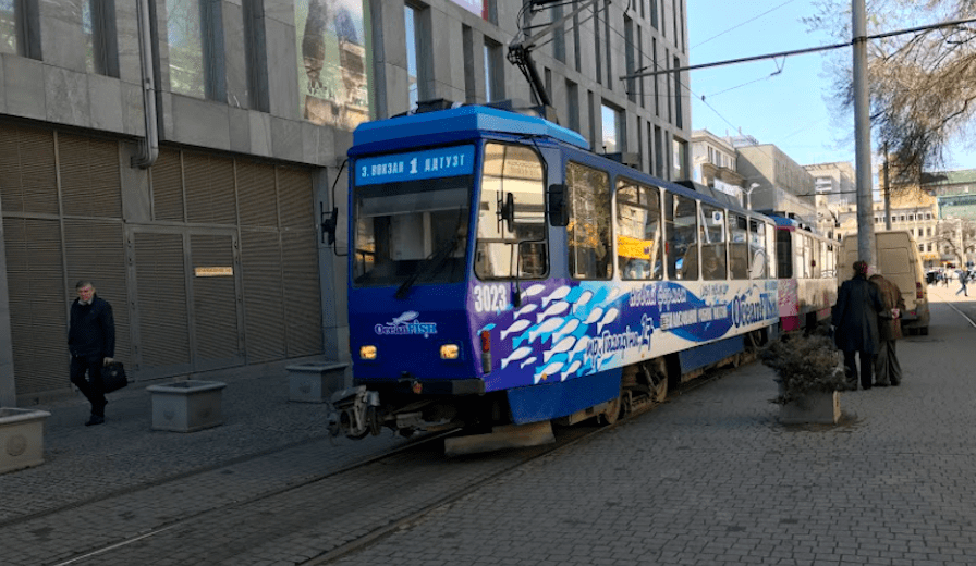 6 июля маршруты трамваев Днепра изменяться