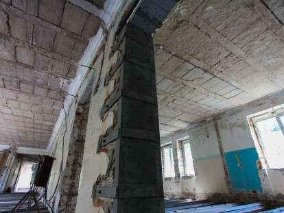 В Днепре реконструируют больницу №15: фото