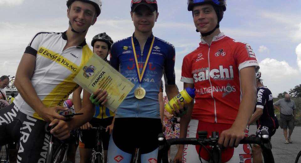 Днепровец стал чемпионом Украины по велоспорту в индивидуальной гонке