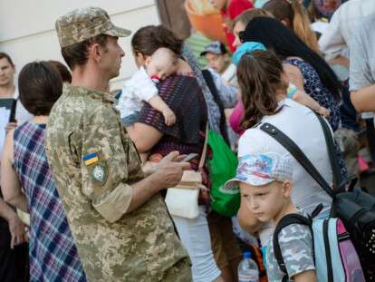 Дети из Днепра уехали на отдых в Скадовск: фото