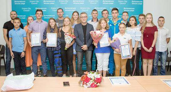 В Днепре наградили победителей и призеров чемпионатов Украины, Европы и мира по различным видам спорта