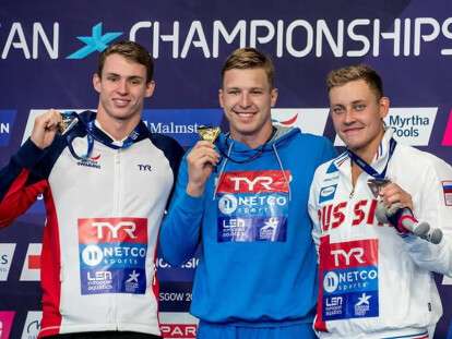 Днепровец Андрей Говоров стал чемпионом Европы в плавании на 50 метров баттерфляем