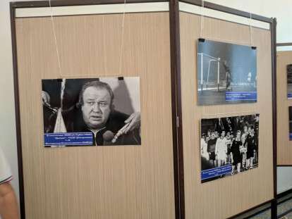 В Днепре открыли выставку, посвященную столетию ФК «Днепр»: фото