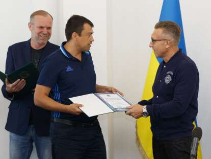 В Днепровской мэрии наградили лучших работников физической культуры и спорта