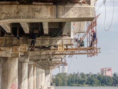 Ремонт второй части Центрального моста в Днепре планируют начать уже в сентябре