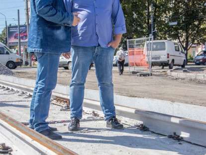 Борис Филатов о комплексной реконструкции улицы Курчатова: Это – абсолютно новый проект для Днепра (фото)
