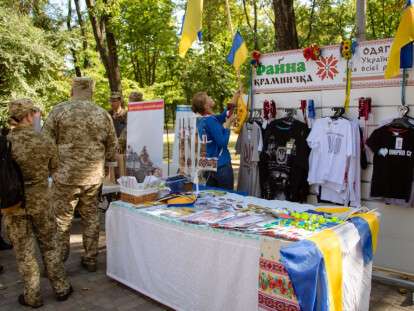В Днепре впервые состоялась ярмарка вакансий для ветеранов боевых действий на востоке Украины: фото