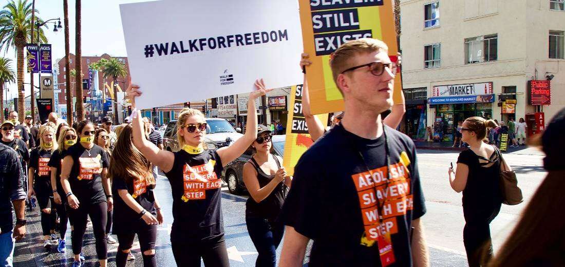 В Днепре состоится «Шествие за свободу» по случаю Европейского дня борьбы с торговлей людьми