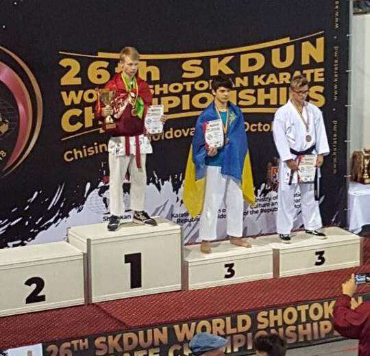 Днепровский спортсмен завоевал «бронзу» на чемпионате мира по каратэ: фото