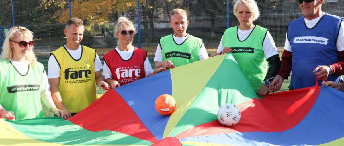В Днепре состоялся фестиваль футбола «Играй за свои права»
