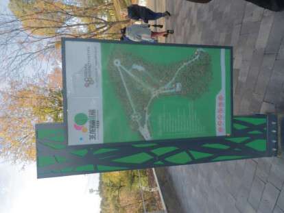 В Днепре открыли обновленную центральную аллею парка Зеленый Гай: фото