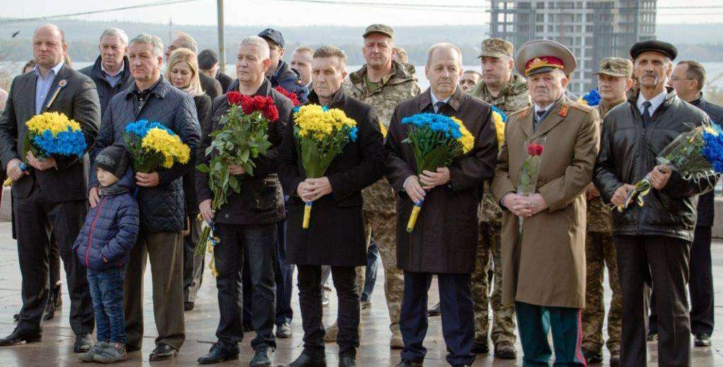 Днепр отмечает 74-ю годовщину освобождения Украины от фашистских захватчиков