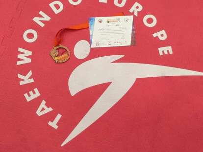 Днепровский спортсмен завоевал «бронзу» на чемпионате Европы по тхэквондо среди молодежи: фото