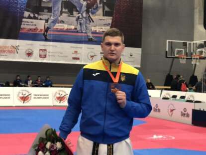Днепровский спортсмен завоевал «бронзу» на чемпионате Европы по тхэквондо среди молодежи: фото