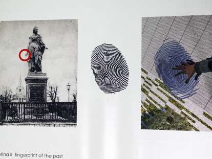 В Днепре появится фонтан отпечатка пальца императрицы: фото