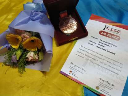 Днепрянин получил «бронзу» на чемпионате мира по тхэквондо: фото