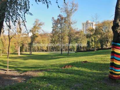 В соцсетях подвели первые итоги реконструкции днепровского парка «Зеленый Гай»: фото