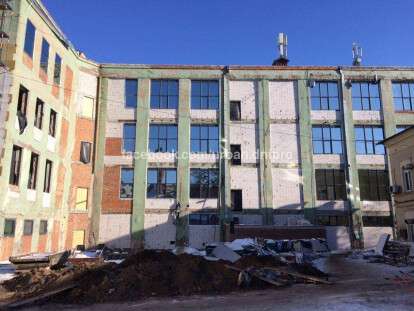 В Днепре показали, как реконструируется бывшая швейная фабрика: фото