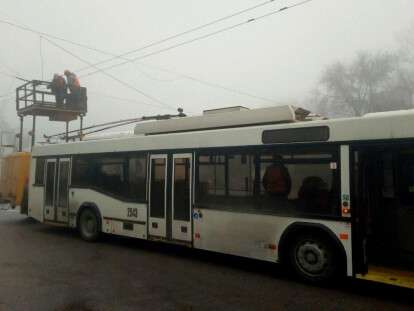Сегодня в Днепре изменились маршруты троллейбусов: узнай, почему (фото)