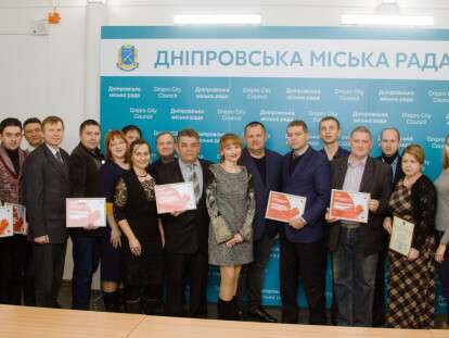 Борис Филатов вручил награды победителям первого муниципального конкурса проектов и стартапов InnoDnipro: фото