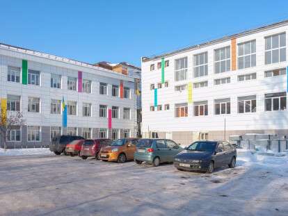 В Днепре показали, как реконструируют среднюю школу №9: фото