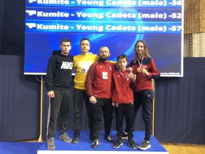 Днепровские спортсмены завоевали медали на международных соревнованиях по карате: фото