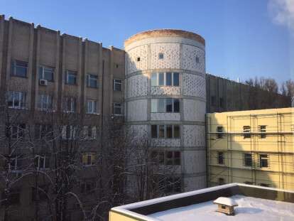 В Днепре показали, как идет реконструкция главного корпуса областной детской больницы: фото