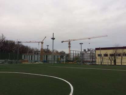 В Днепре показали, как проходит строительство олимпийского дома: фото