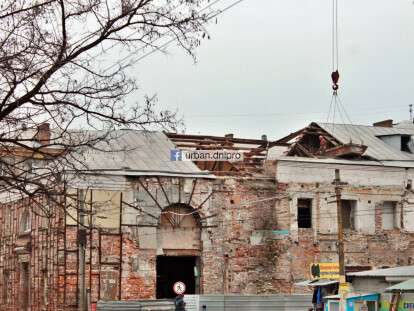 В Днепре создают новый торговый центр на месте старой фабрики: фото