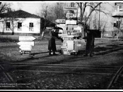 Днепр во время операции Второй мировой войны на фотоснимках венгров