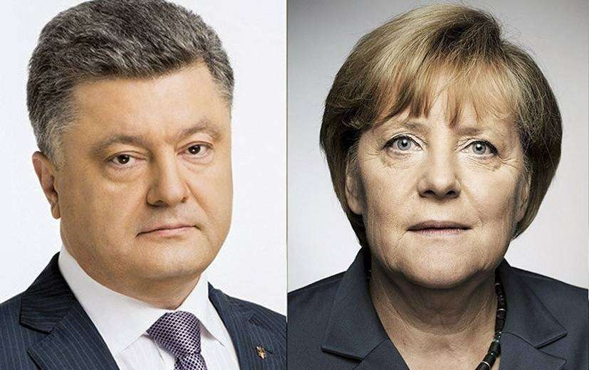 Канцлер Германии поздравила Петра Порошенко с выходом во второй тур выборов