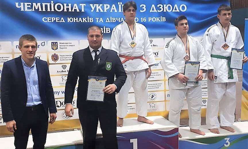 Спортсмен из Днепра стал чемпионом Украины по дзюдо среди юношей
