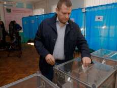 Мэр Днепра проголосовал на выборах президента Украины