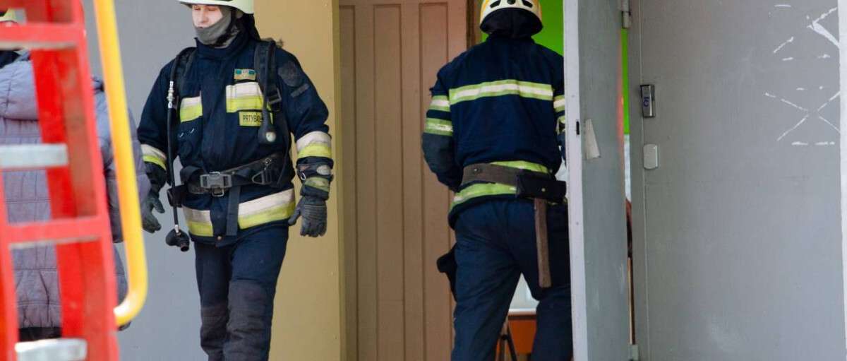 В днепровской школе №13 проверили автоматическую пожарную сигнализацию: фото