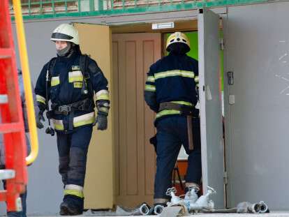 В днепровской школе №13 проверили автоматическую пожарную сигнализацию: фото
