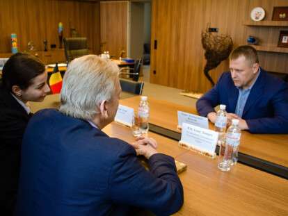 Мэр Днепра обсудил с послом Бельгии в Украине перспективы инвестиций и сотрудничества