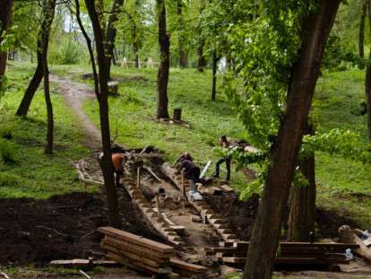Чего ждать жителям Днепра в парке «Зеленый Гай» летом: фото