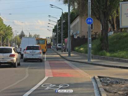 Днепряне оценили первую велодорожку в городе: подробности (фото)