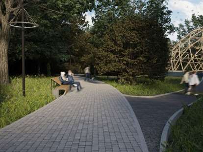В Днепре планируют реконструировать очередной парк: узнай, как он будет выглядеть (фото)